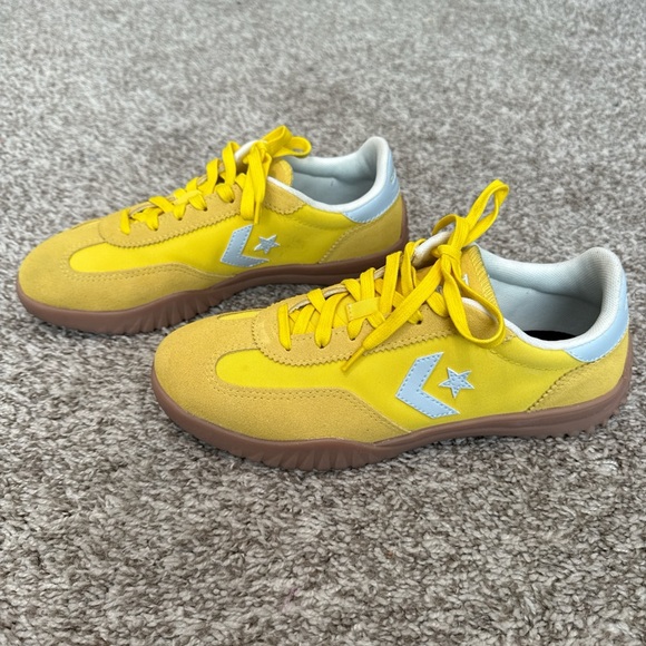 Converse Yellow Sneakers with White Accents - Picture 3 of 8